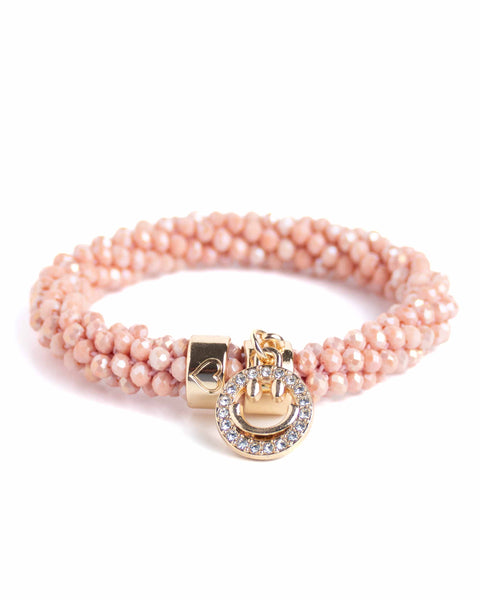 BEADZ LUX - Smiley Old Roze