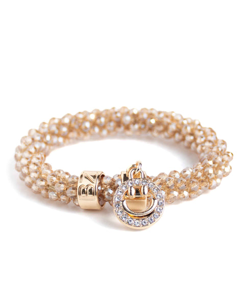 BEADZ LUX - Smiley Champagne