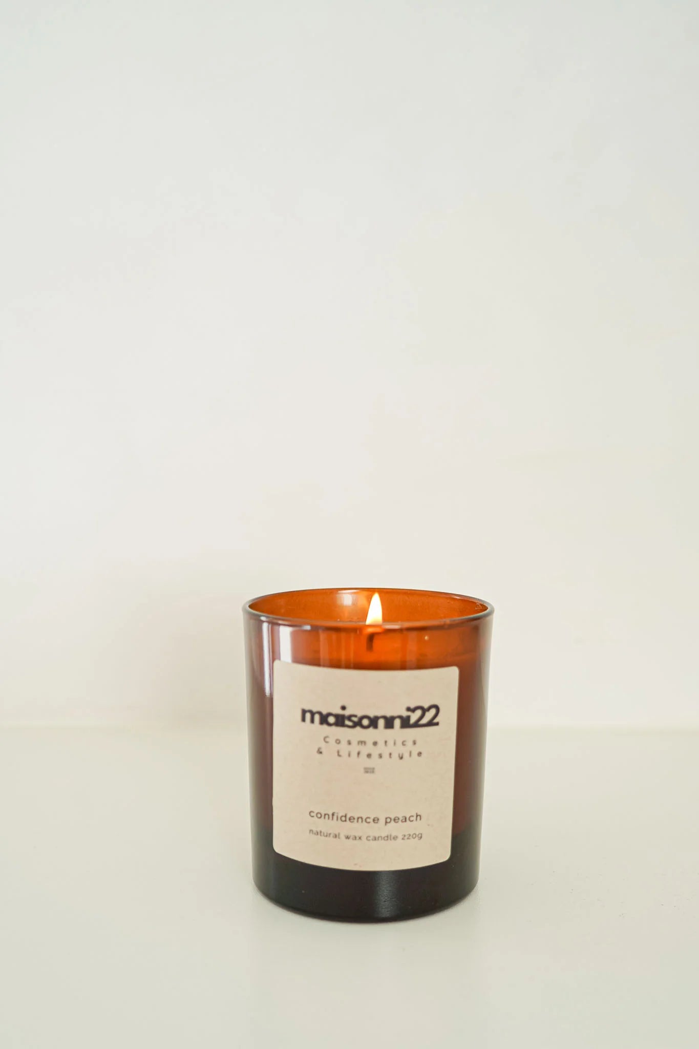 Luxury Candle - Confidence Peach (220 g)